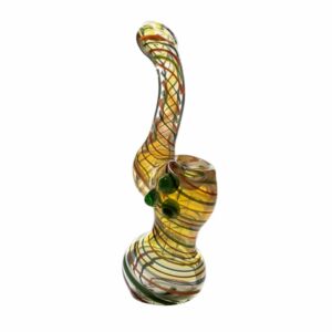 6" Swirl Color Bubbler