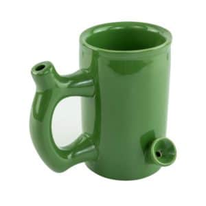 Ceramic Plain Coffee Mug Pipe - 10.5oz