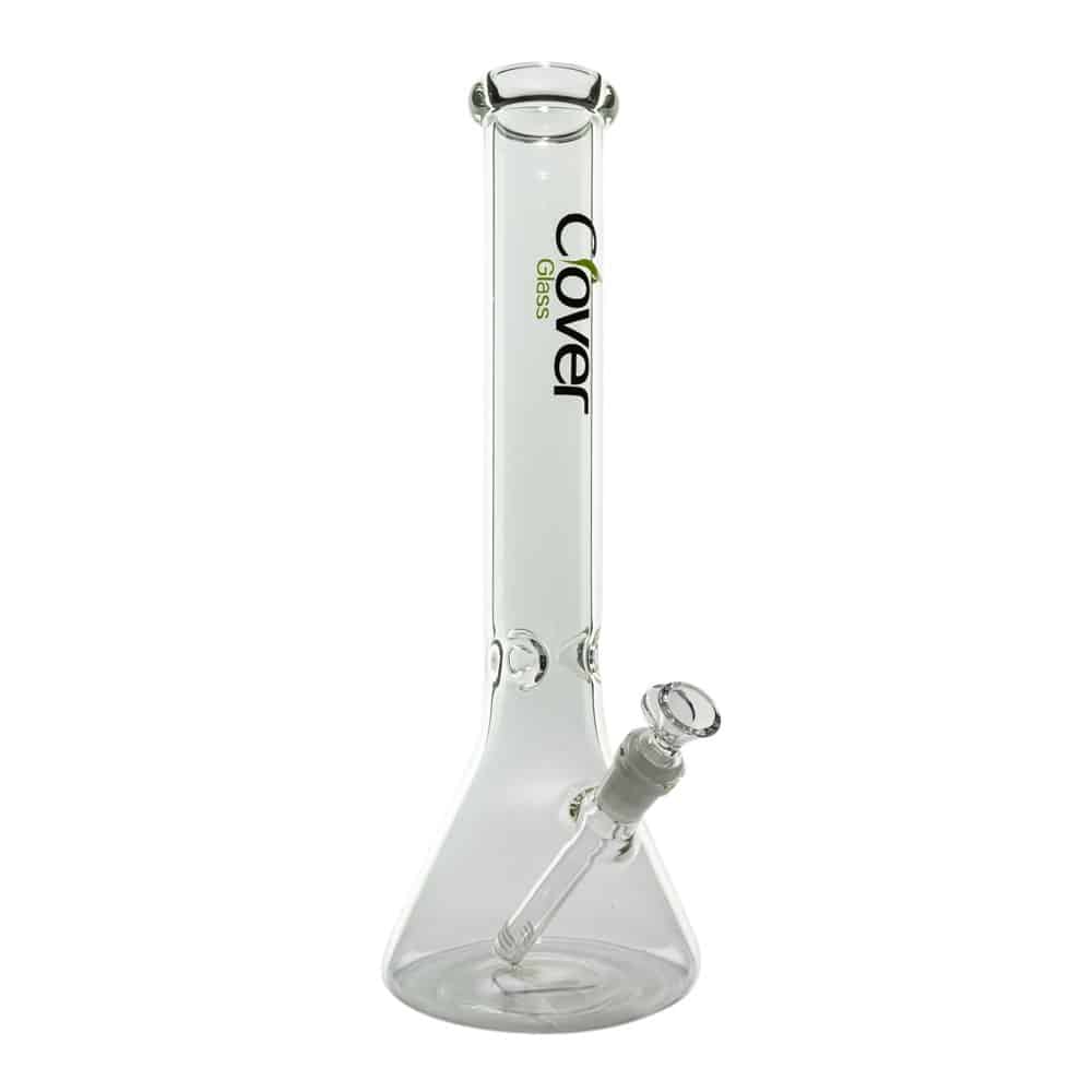 Clover 14" Straight Beaker Bong Smoke Cargo