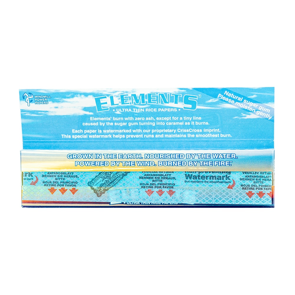 Elements Rolling Papers King Size - 50pk - The Cloud Supply