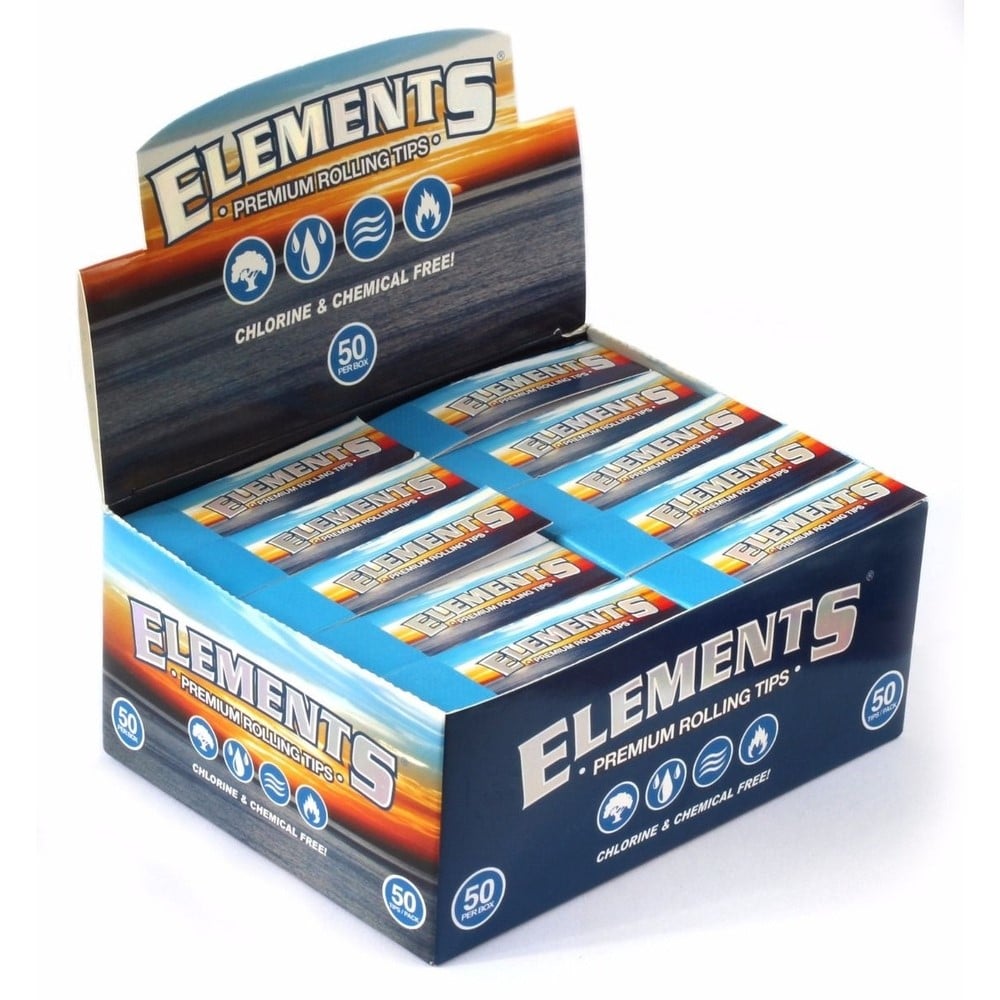 Elements Perforated Rolling Tips - Ungummed
