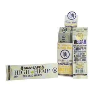 High Hemp Organic Wraps - Grape Ape