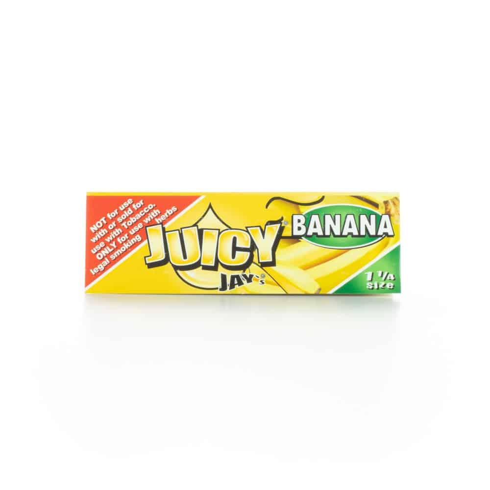 Juicy Jay's Rolling Papers - Banana - 1 1/4"