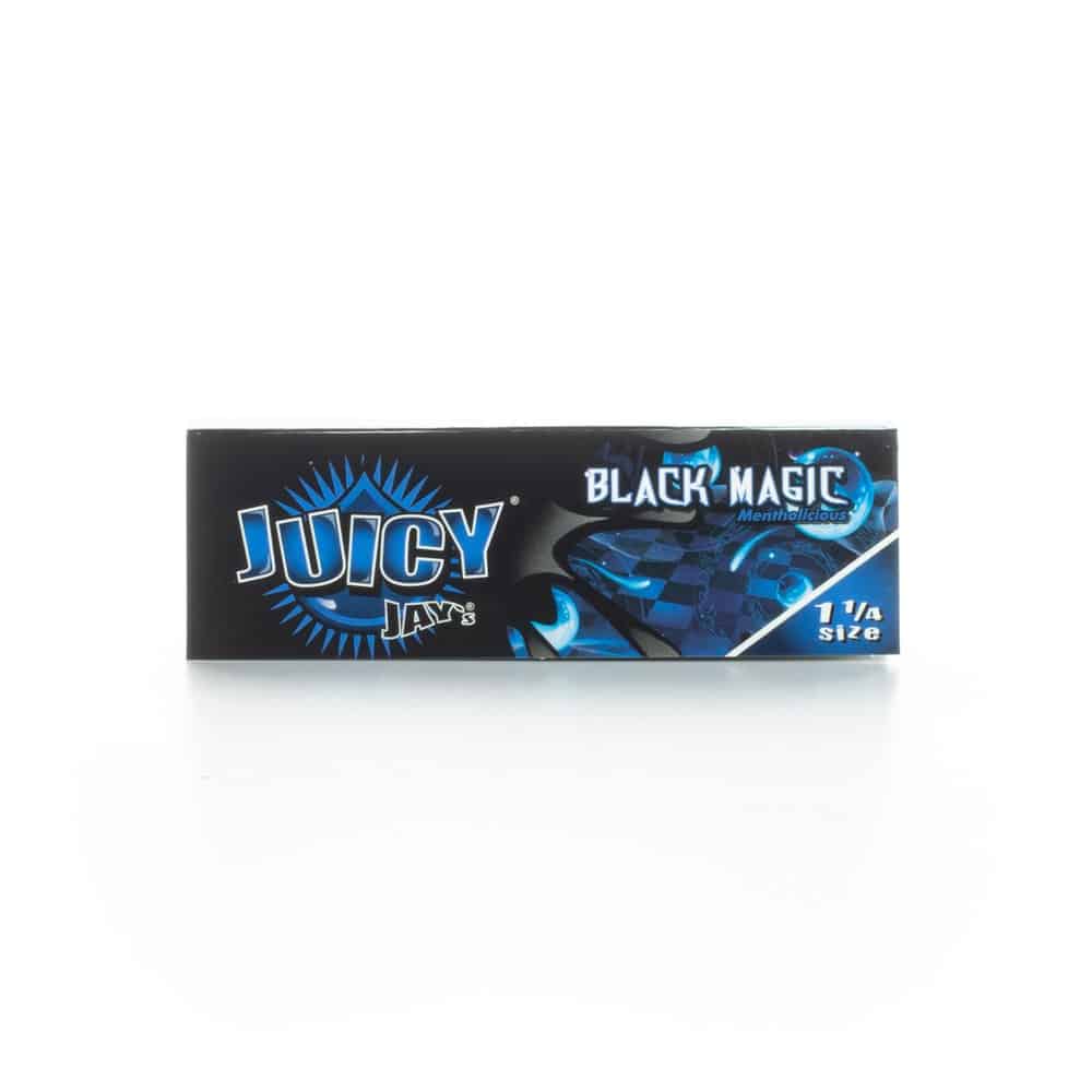 Juicy Jay's Rolling Papers - Black Magic - 1 1/4"