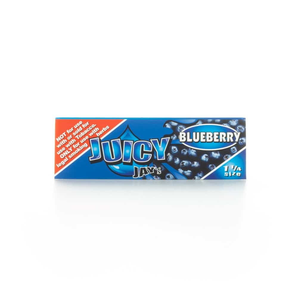 Juicy Jay's Rolling Papers - Blueberry - 1 1/4"