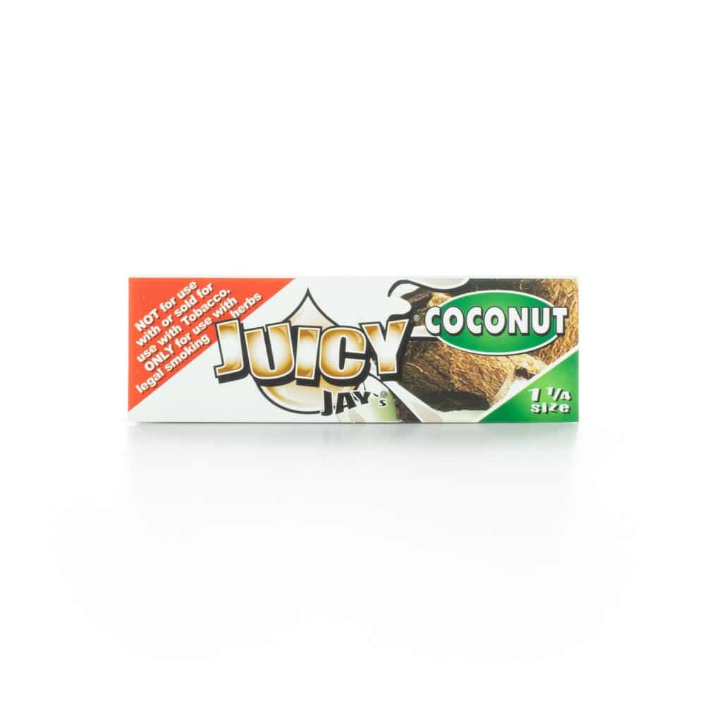 Juicy Jay's Rolling Papers - Coconut - 1 1/4"