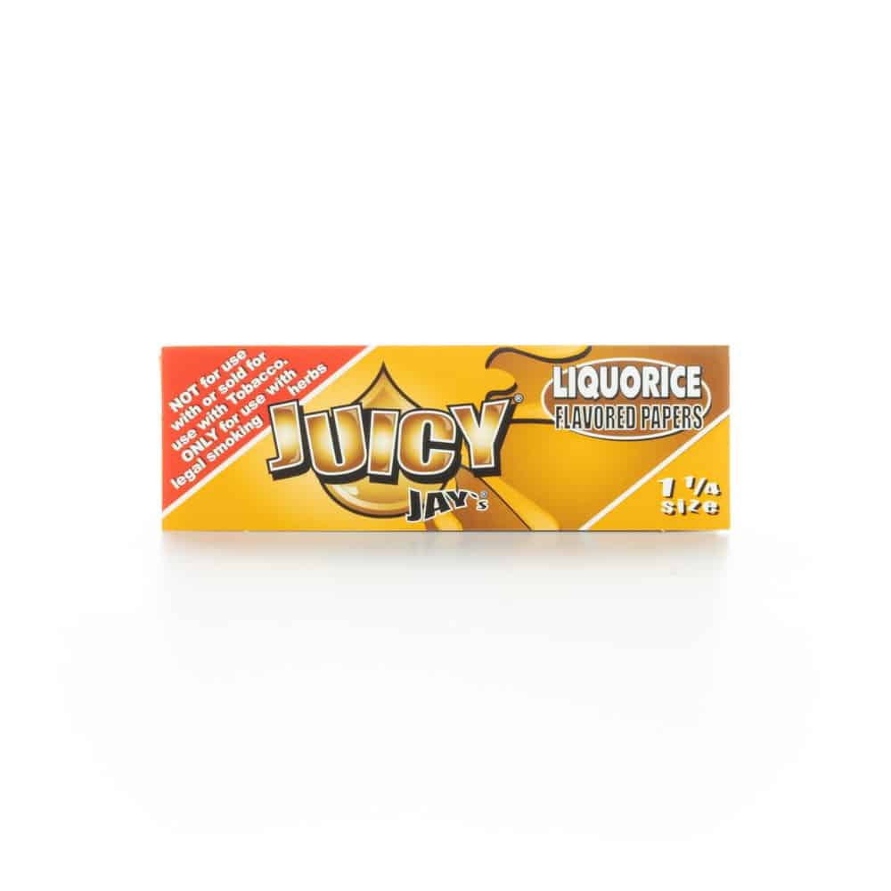 Juicy Jay's Rolling Papers - Liquorice - 1 1/4"