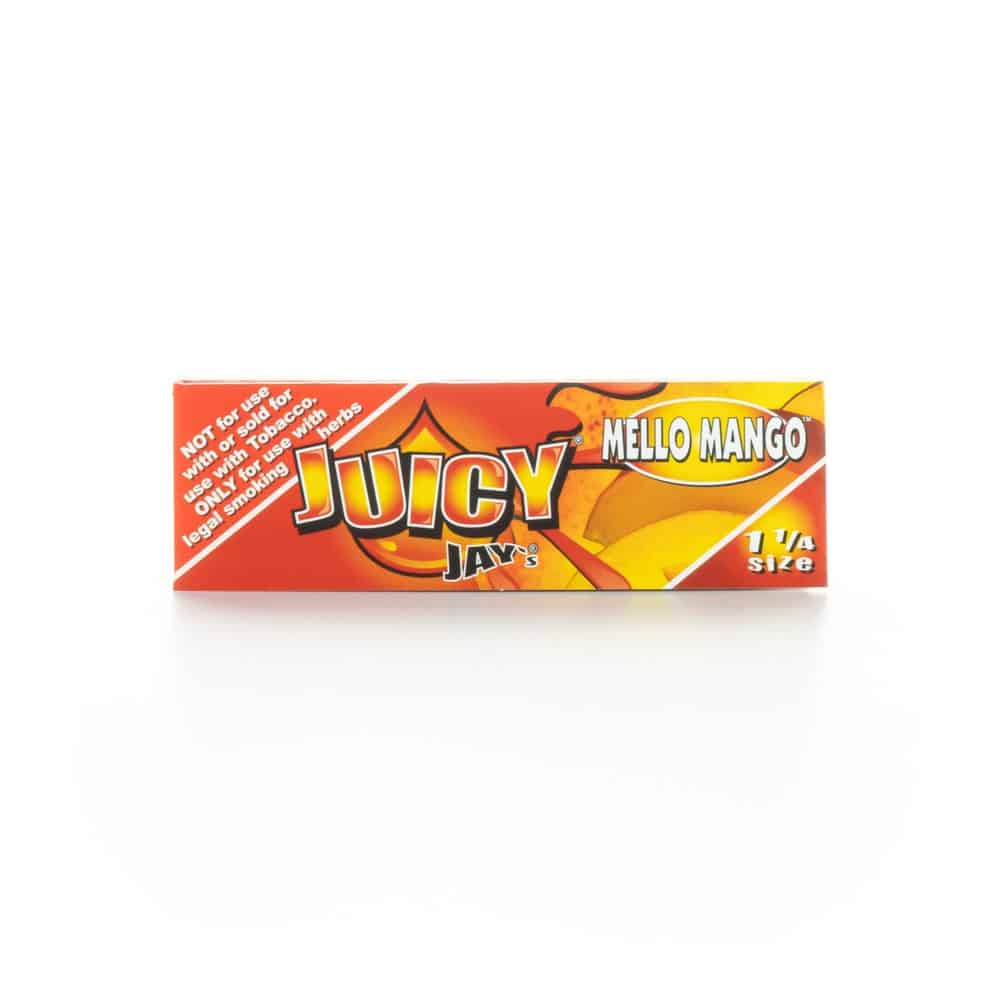 Juicy Jay's Rolling Papers - Mello Mango - 1 1/4"