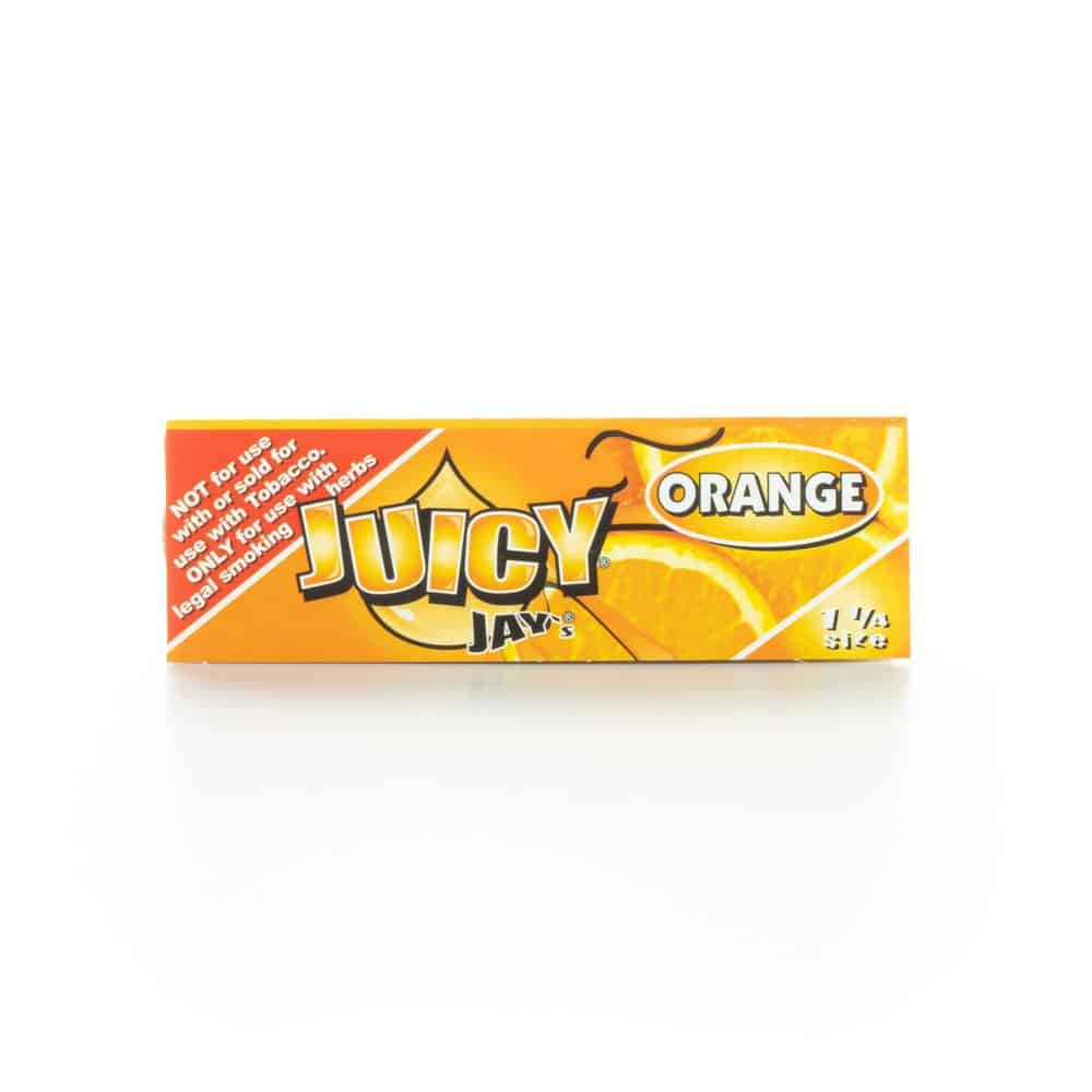 Juicy Jay's Rolling Papers - Orange - 1 1/4"