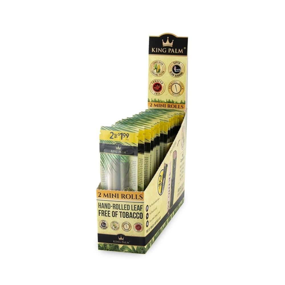 King Palm Mini Pre-Rolled Palm Leaf Wraps (2 Pack)