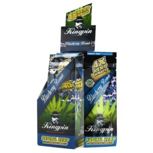 Kingpin Hemp Wraps - Blueberry Bomb