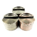 Large 4-Piece Grinder with Paper Holder and Ashtray - 80mm