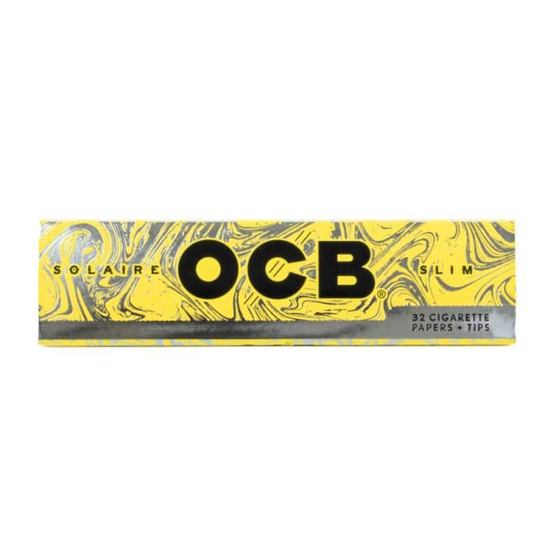 OCB Solaire Rolling Papers King Size Slim Smoke Cargo