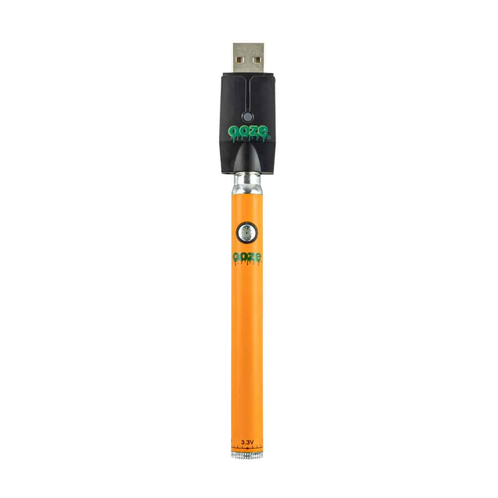 Ooze Slim Pen TWIST Battery w/ USB Charger 510 Threading Smoke Cargo
