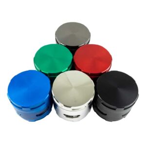 Oval Windowed 4-Piece Grinder - 63mm