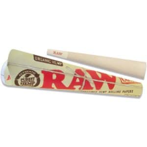 RAW Organic Hemp Pre-Rolled Cones - 1 1/4" (6 Pack)