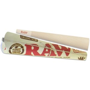 RAW Organic Pre-Rolled Cones - King Size (3 Pack)
