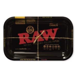 RAW Rolling Tray - Classic Black