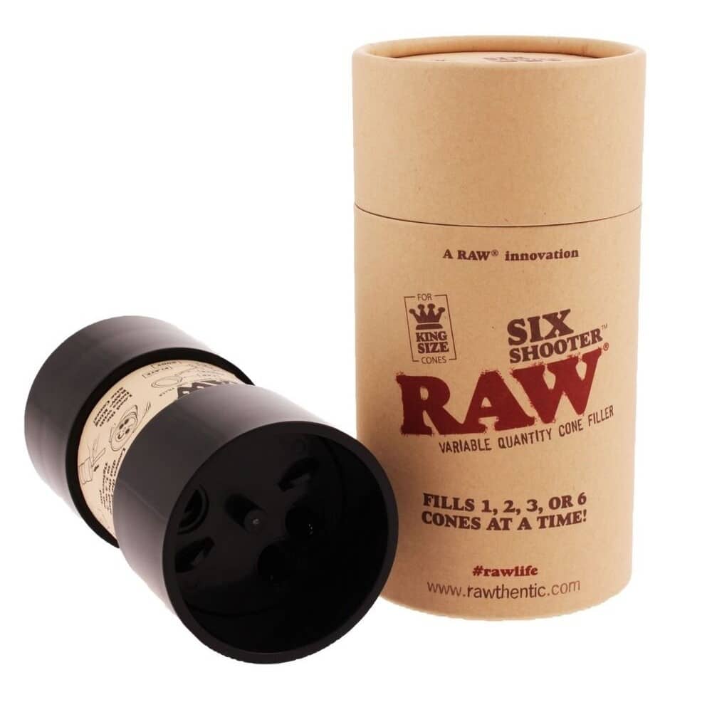 RAW Six Shooter Cone Filler Smoke Cargo