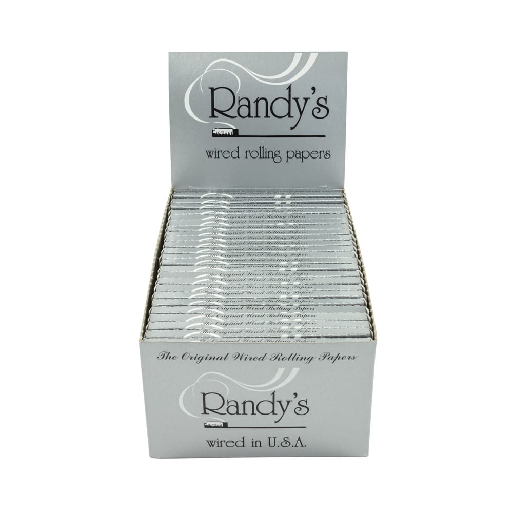 Randy's Original Wired Rolling Papers 10 Pack-New Packaging! 