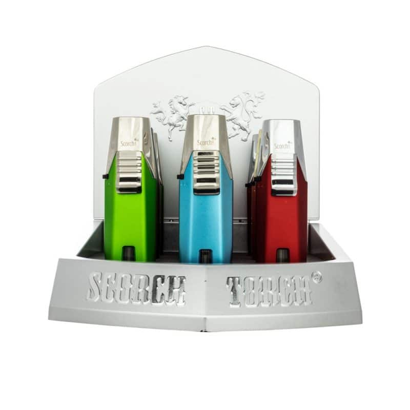 Scorch Torch Shifter Adjustable Dual Jet Flame Lighter Smoke Cargo