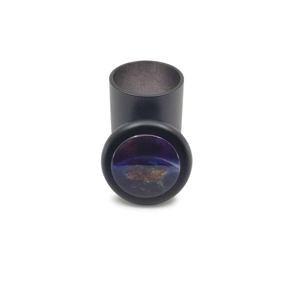 Sky High Black UV Storage Jar - 'Merica