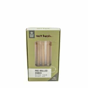 Sky High Natural Hemp Pre-Rolled Cones - King Size (10 Pack)