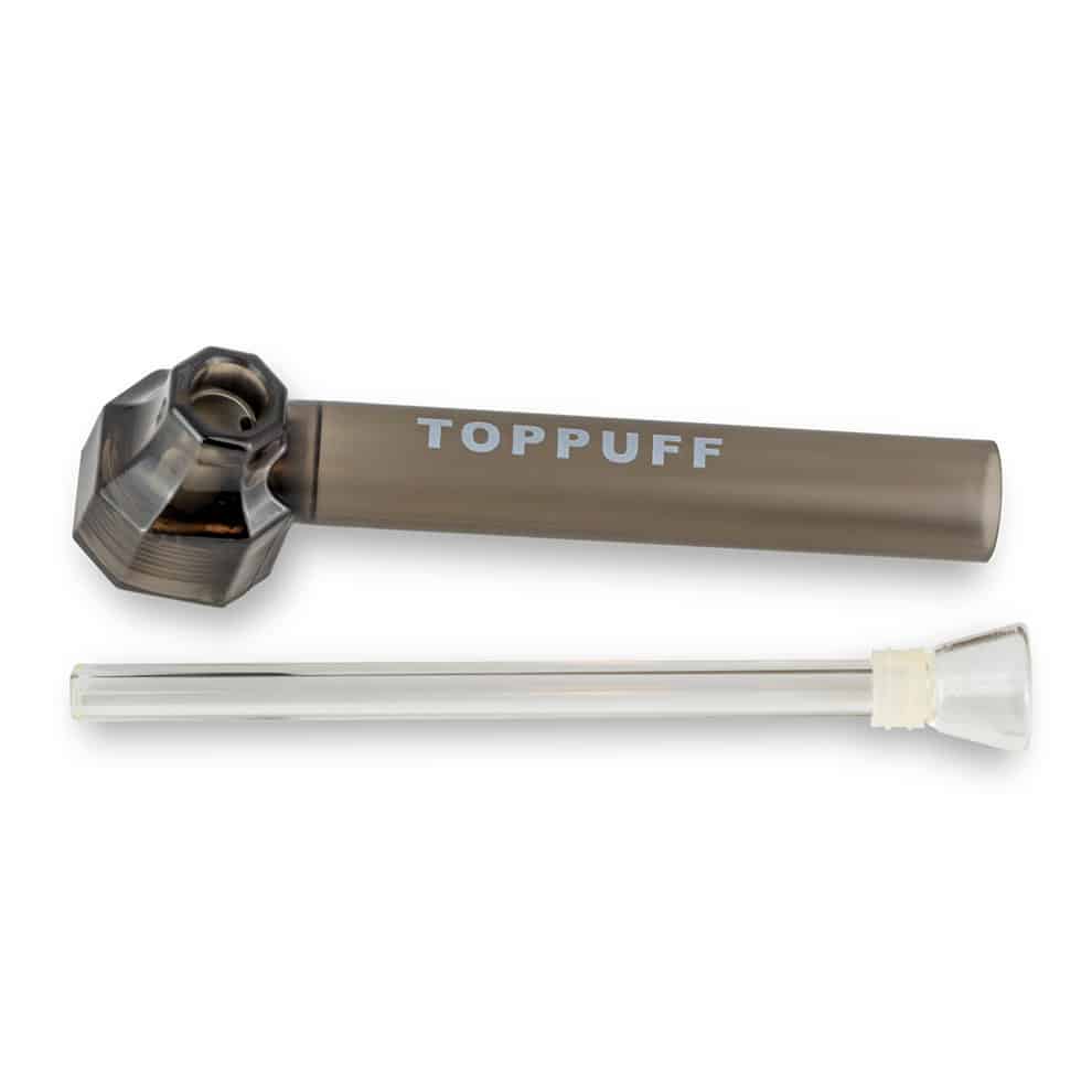 Top Puff Portable Water Bottle Pipe Kit Converter Smoke Cargo