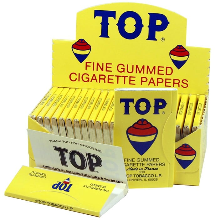 Box of 25 Elements Slow Burn Hemp Single Wide Gummed Rolling Papers 100 Per Pack 