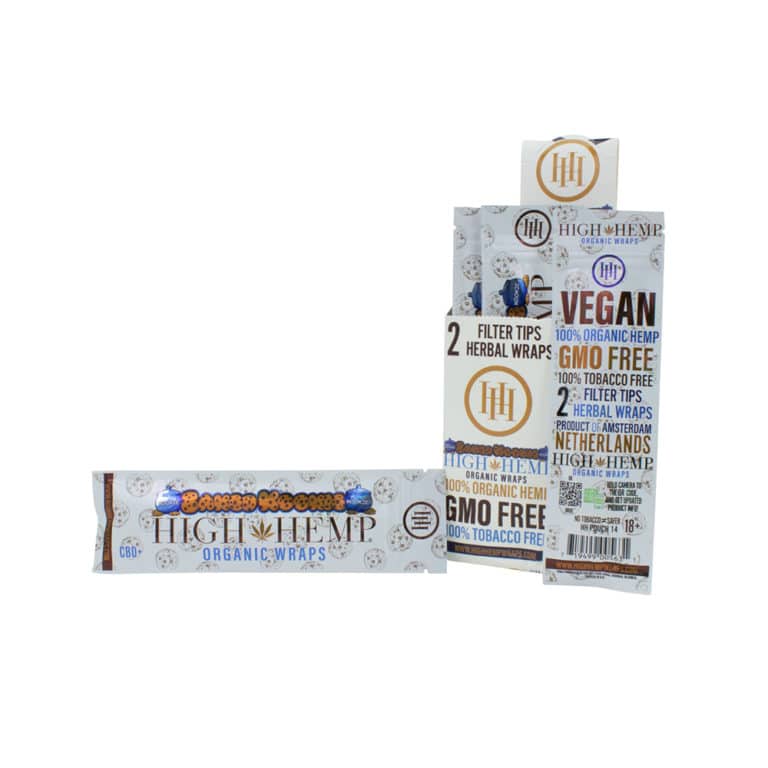 High Hemp Organic Wraps Baked Kookie Smoke Cargo