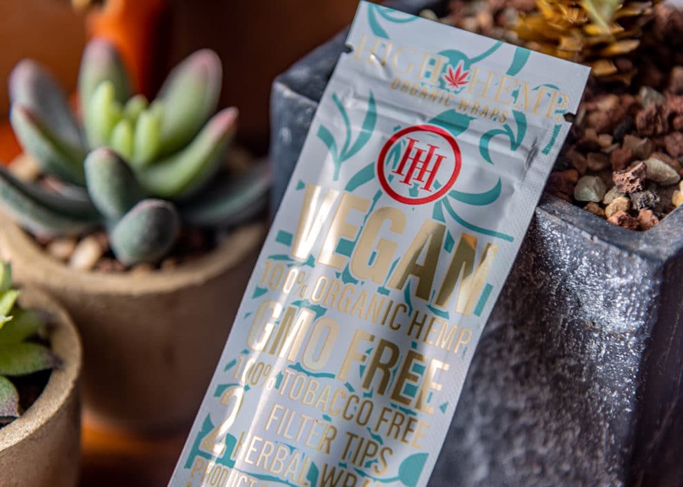 High Hemp Organic Wraps Dutch Cream Smoke Cargo