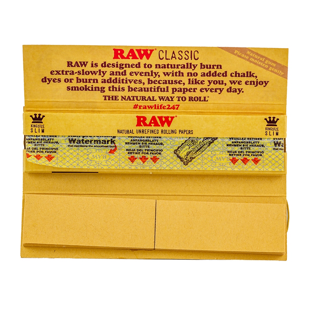 Tips Matches 110mm Roller RAW Rolling Papers KING SIZE Rolling Smoking Kit 