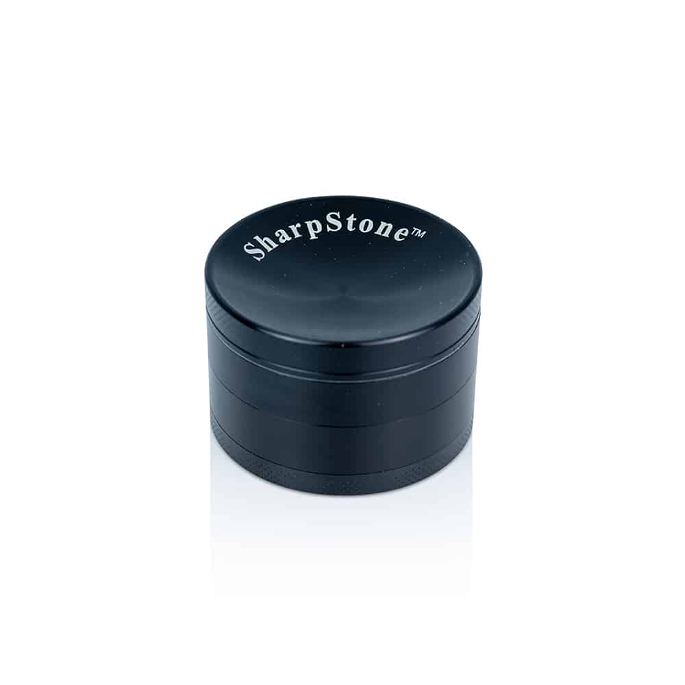 SHARPSTONE 63MM Heavy Duty Herb Grinder With Easy-Access Window & Handle-4 PIECE 