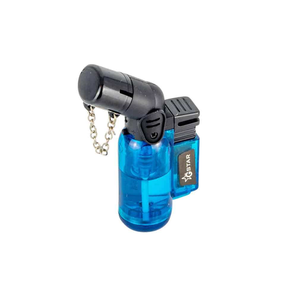 GSTAR Dual Jet Torch Angled Lighters w/ Safety Cap Smoke Cargo
