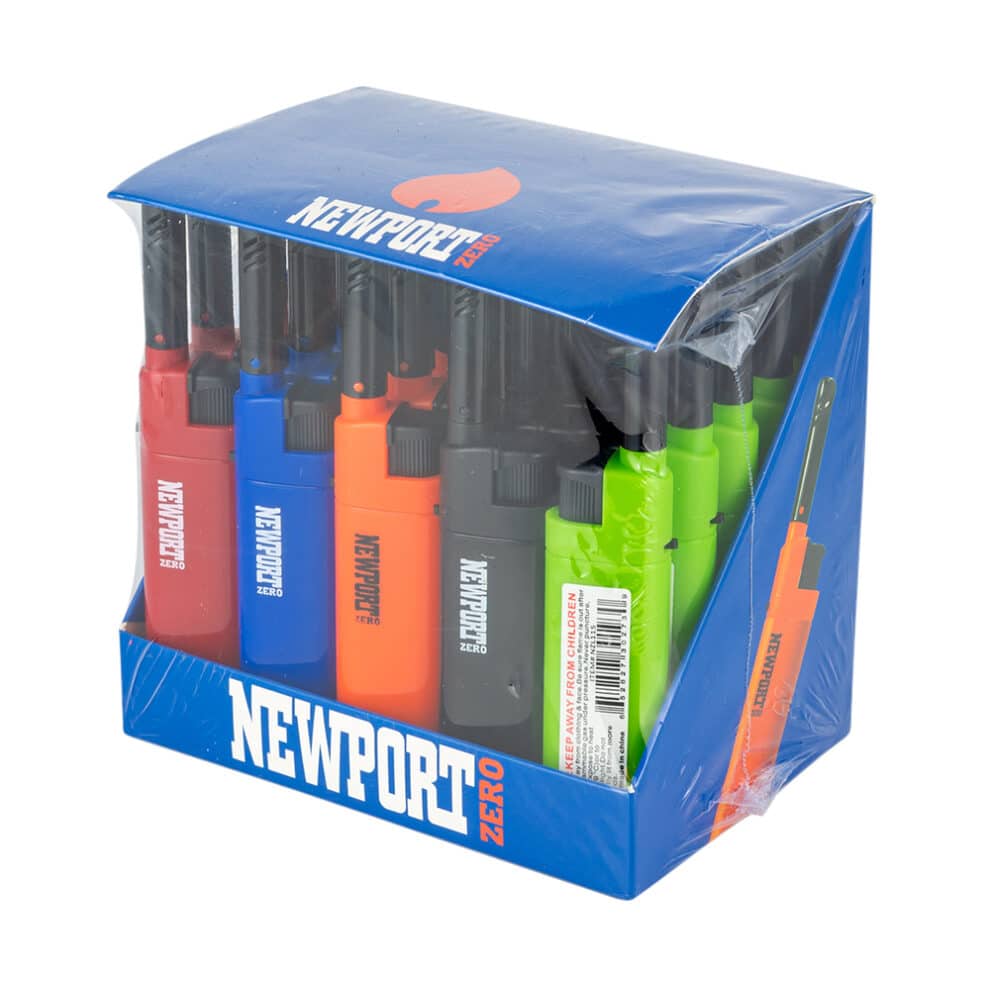 Newport Zero Long Reach Lighters Smoke Cargo